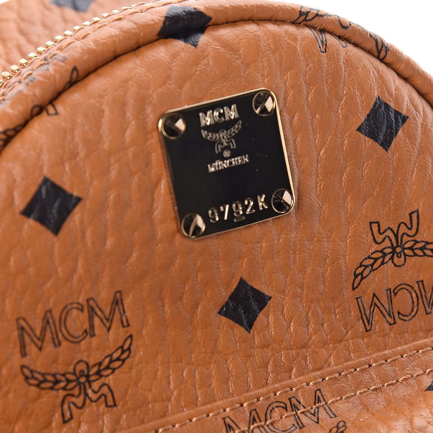 Visetos Side Stud X-Mini Stark Backpack Cognac