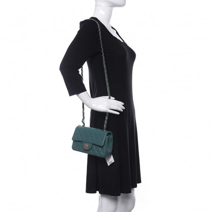 Chanel Lambskin Quilted Mini Rectangular Flap Green 2 of 11