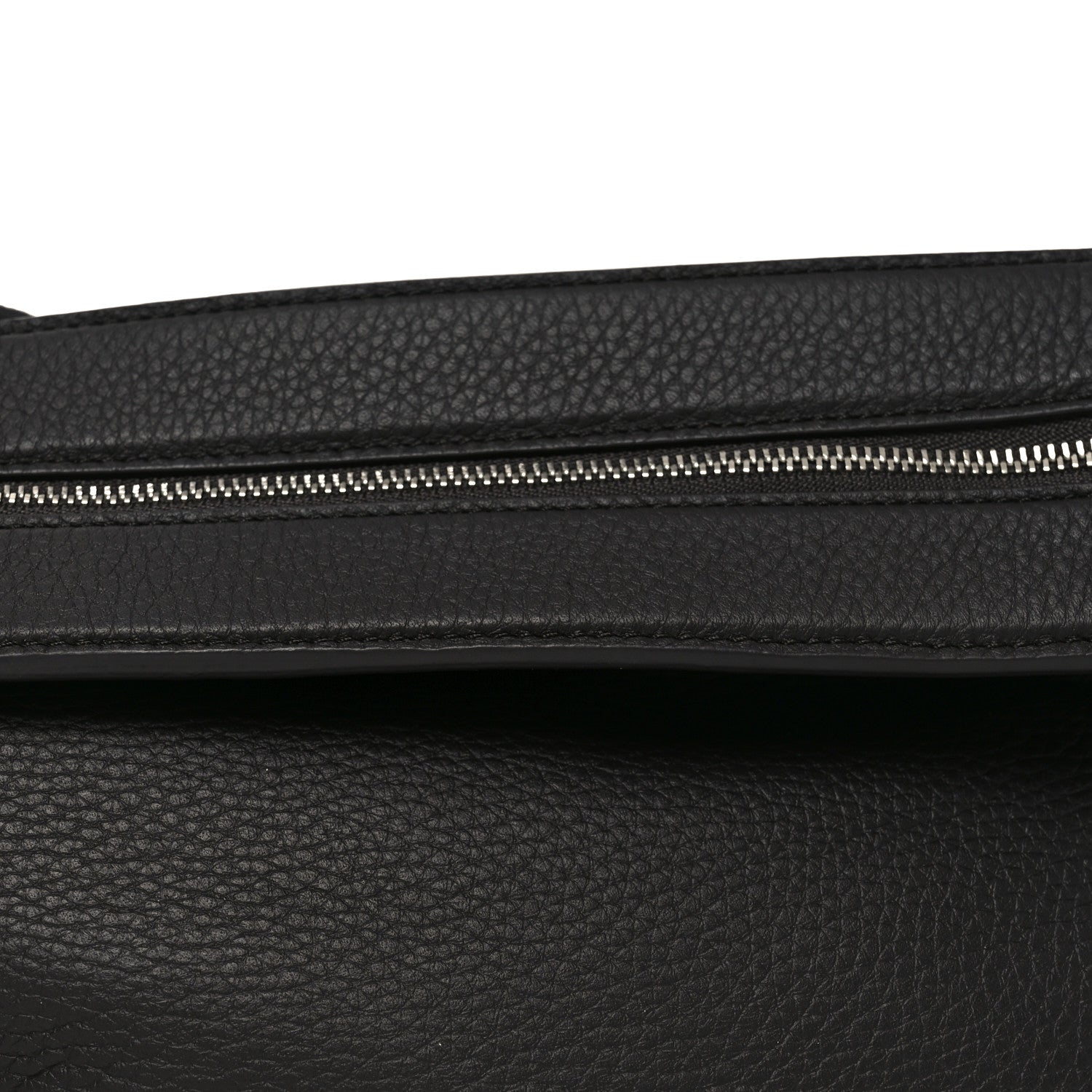 The Row Grained Calfskin Small Slouchy Banana Bag Dark Brown 8 of 10
