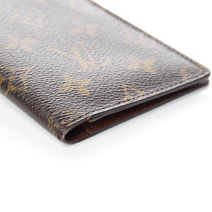 Louis Vuitton Monogram Checkbook Holder Case Wallet 5 of 11