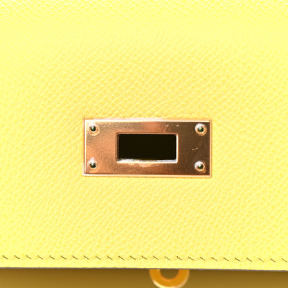 Hermes Epsom Kelly Sellier 32 Soufre 20 of 37