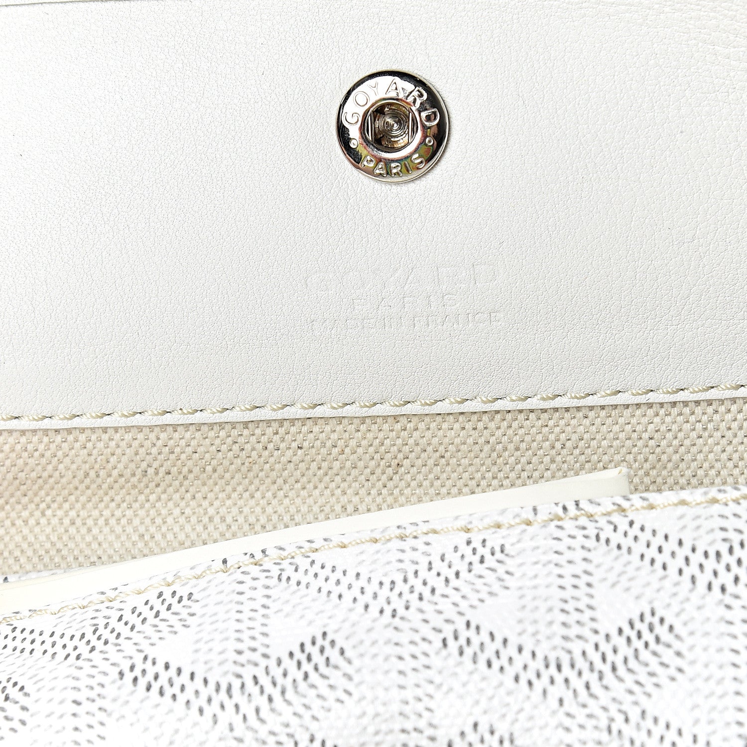 Goyard Goyardine Saint Louis GM White 6 of 18