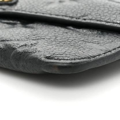 Louis Vuitton LOUIS VUITTON Empreinte Key Pouch Black 7 of 12
