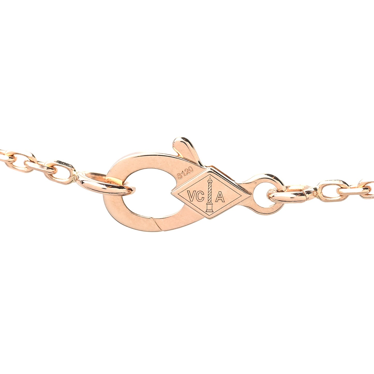18K Rose Gold Trace Chain