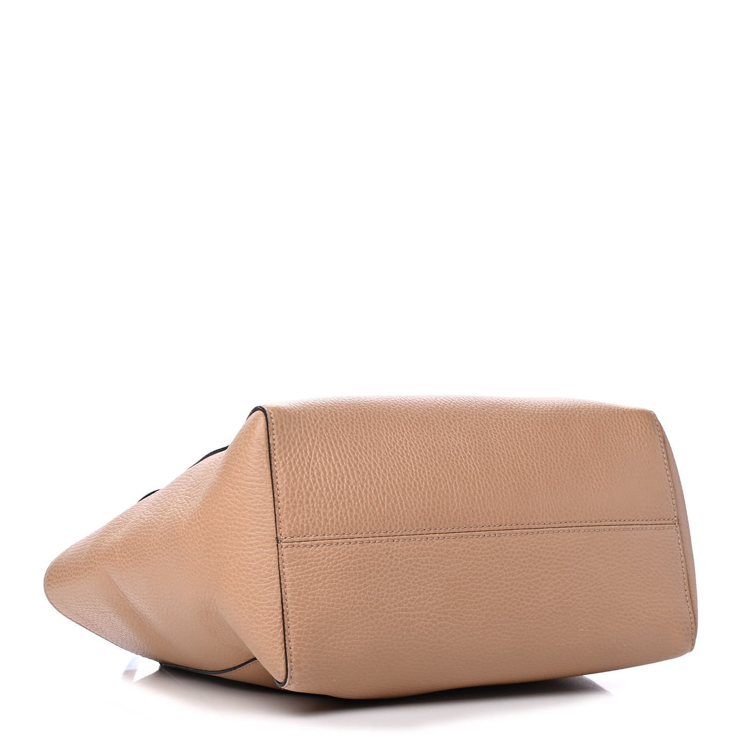 Dollar Calfskin Small Swing Tote Camelia Mineral Blue