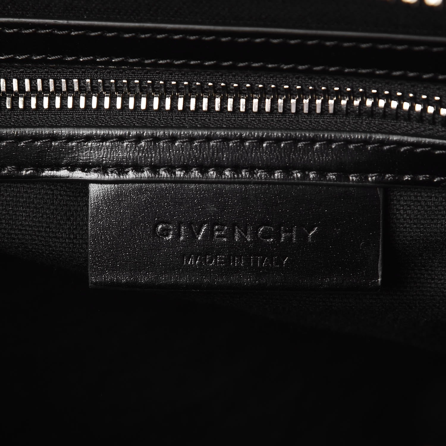 Givenchy Shiny Lord Calfskin Medium Antigona Black 6 of 7