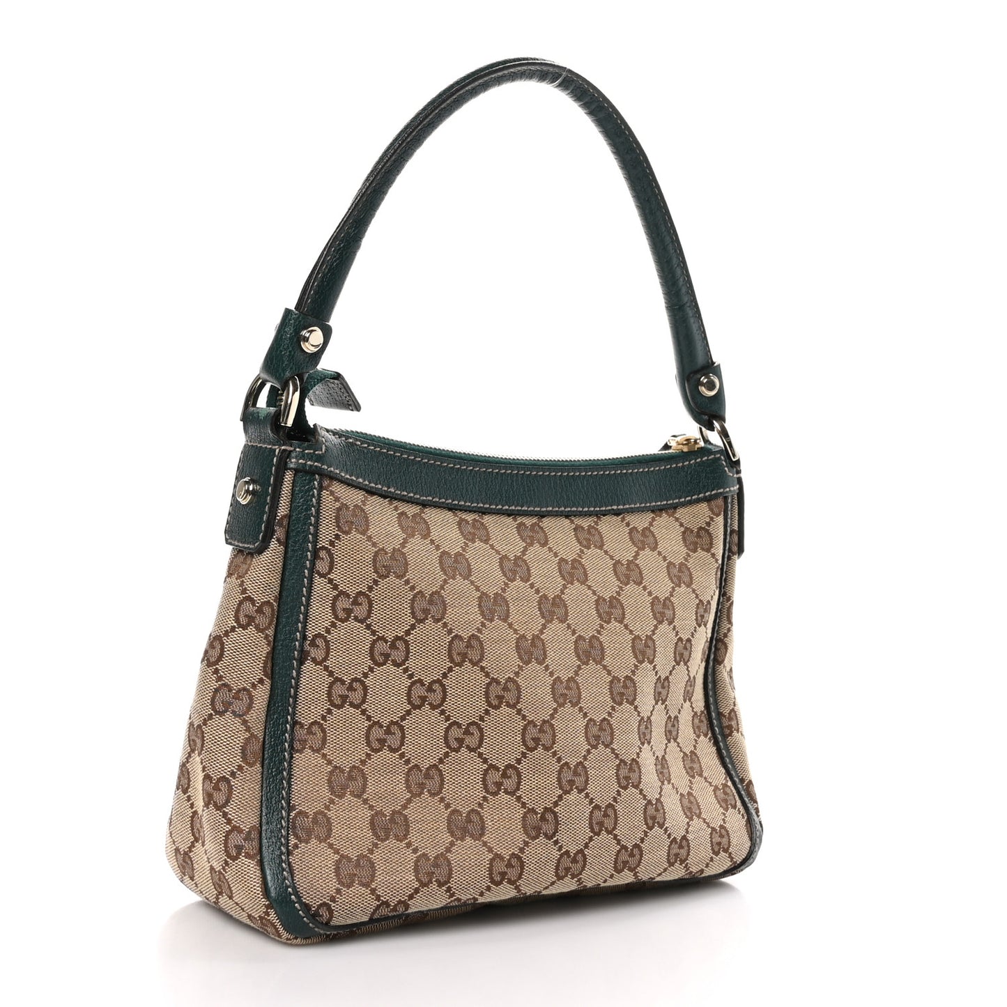 Monogram Abbey Shoulder Bag Green