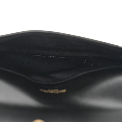Saint Laurent Smooth Calfskin Monogram Phone Holder Crossbody Black 5 of 11