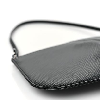 Louis Vuitton Epi Demi Lune Pochette Black 8 of 9