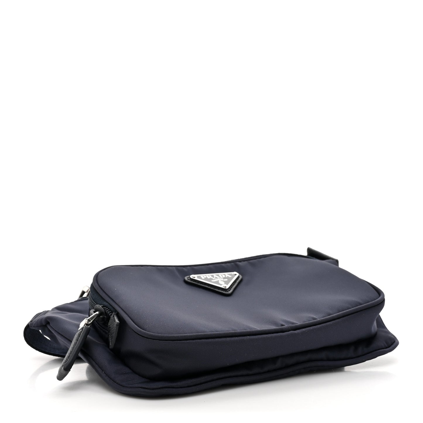 Re-Nylon Saffiano Belt Bag Navy