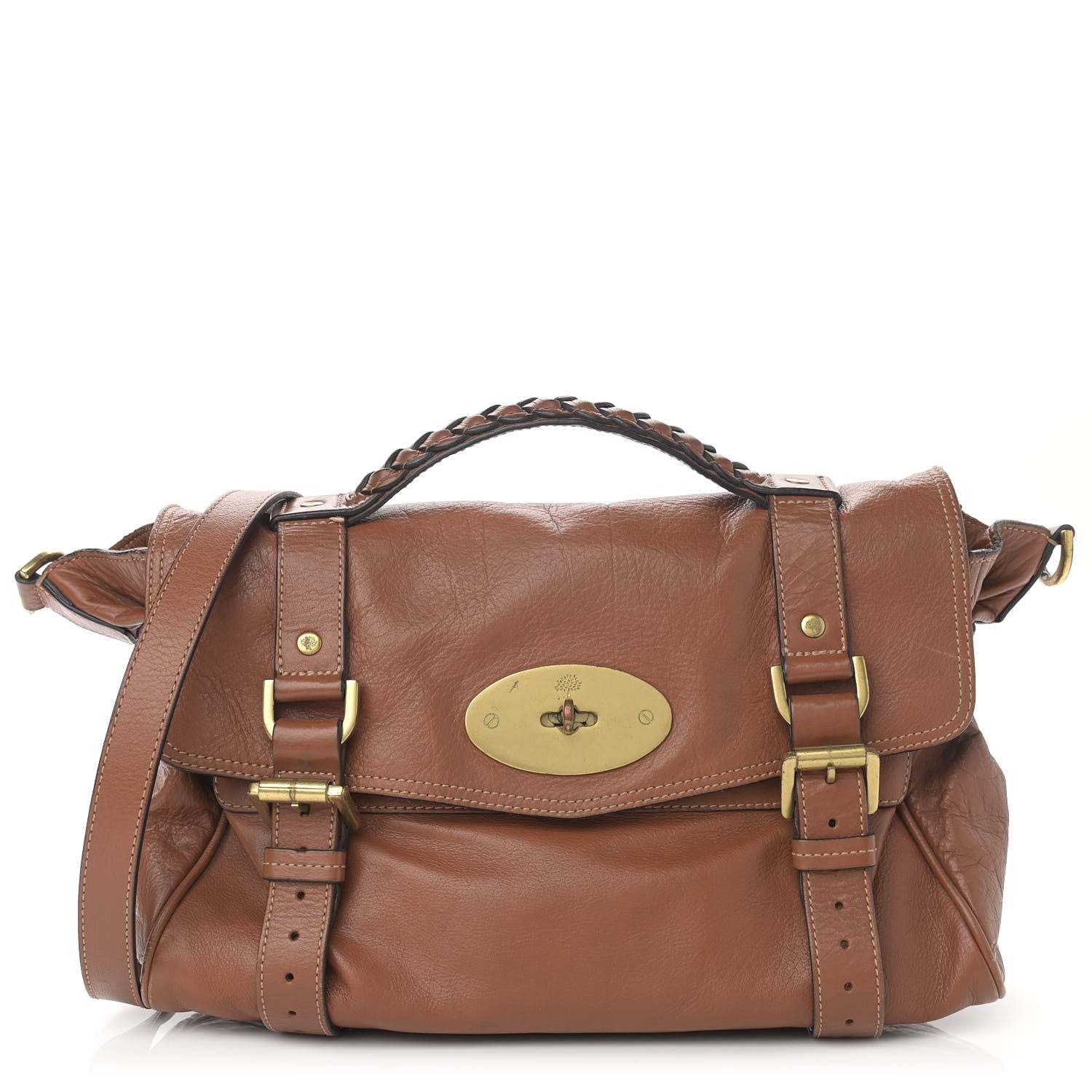 Mulberry Soft Buffalo Medium Alexa Oak 1 of 17