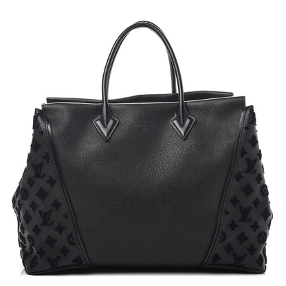 Louis Vuitton Cuir Orfevre Veau Cachemire Tote W GM Black 1 of 7