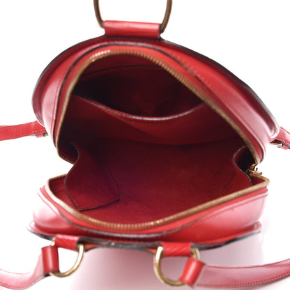 Louis Vuitton Epi Mabillon Backpack Castillan Red 5 of 11