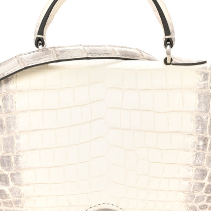 Moynat Niloticus Crocodile Himalaya Rejane BB White 7 of 10