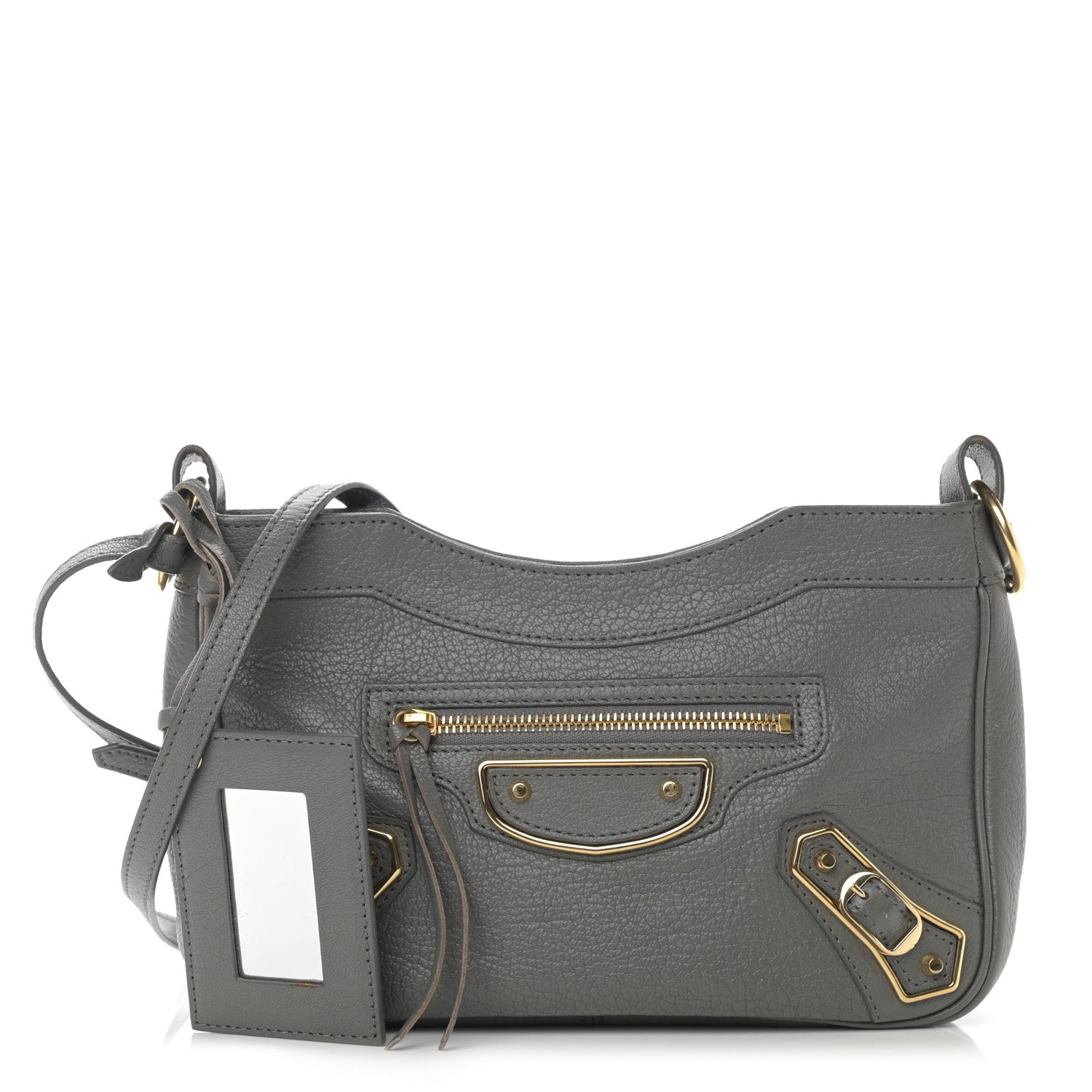 Balenciaga Chevre Gold Metallic Edge Hardware Hip Gris Acier 1 of 15