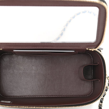 Chanel Caviar Quilted Small Vanity Case With Chain Black 5 of 11