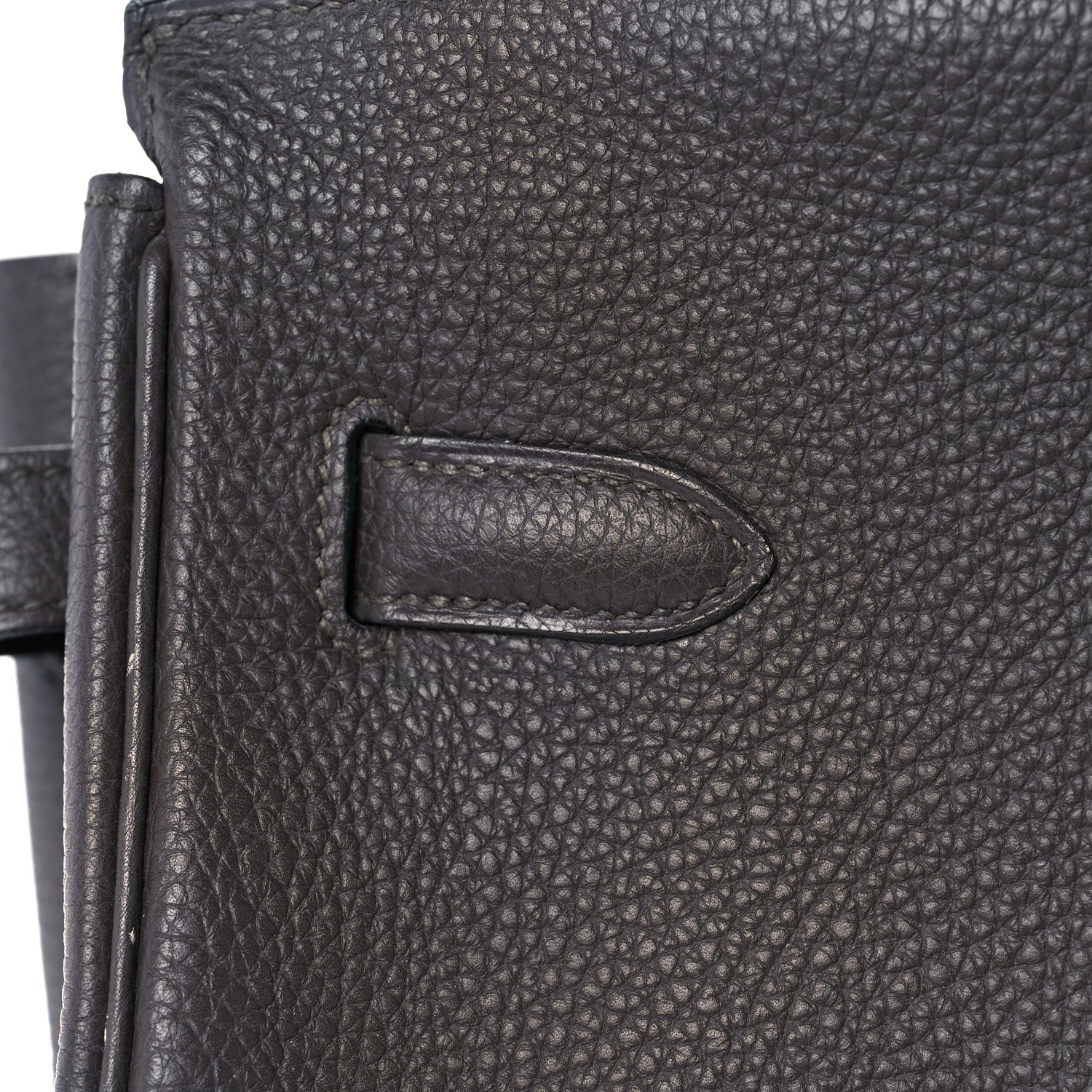 Hermes Togo Birkin 40 Etain 13 of 38