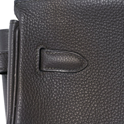 Hermes Togo Birkin 40 Etain 13 of 38