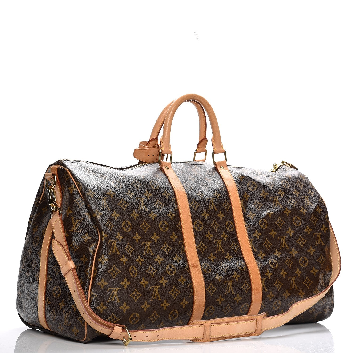 Louis Vuitton Monogram Keepall Bandouliere 55 3 of 10