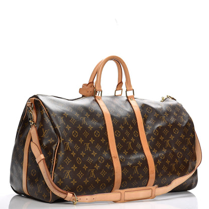 Louis Vuitton Monogram Keepall Bandouliere 55 3 of 10