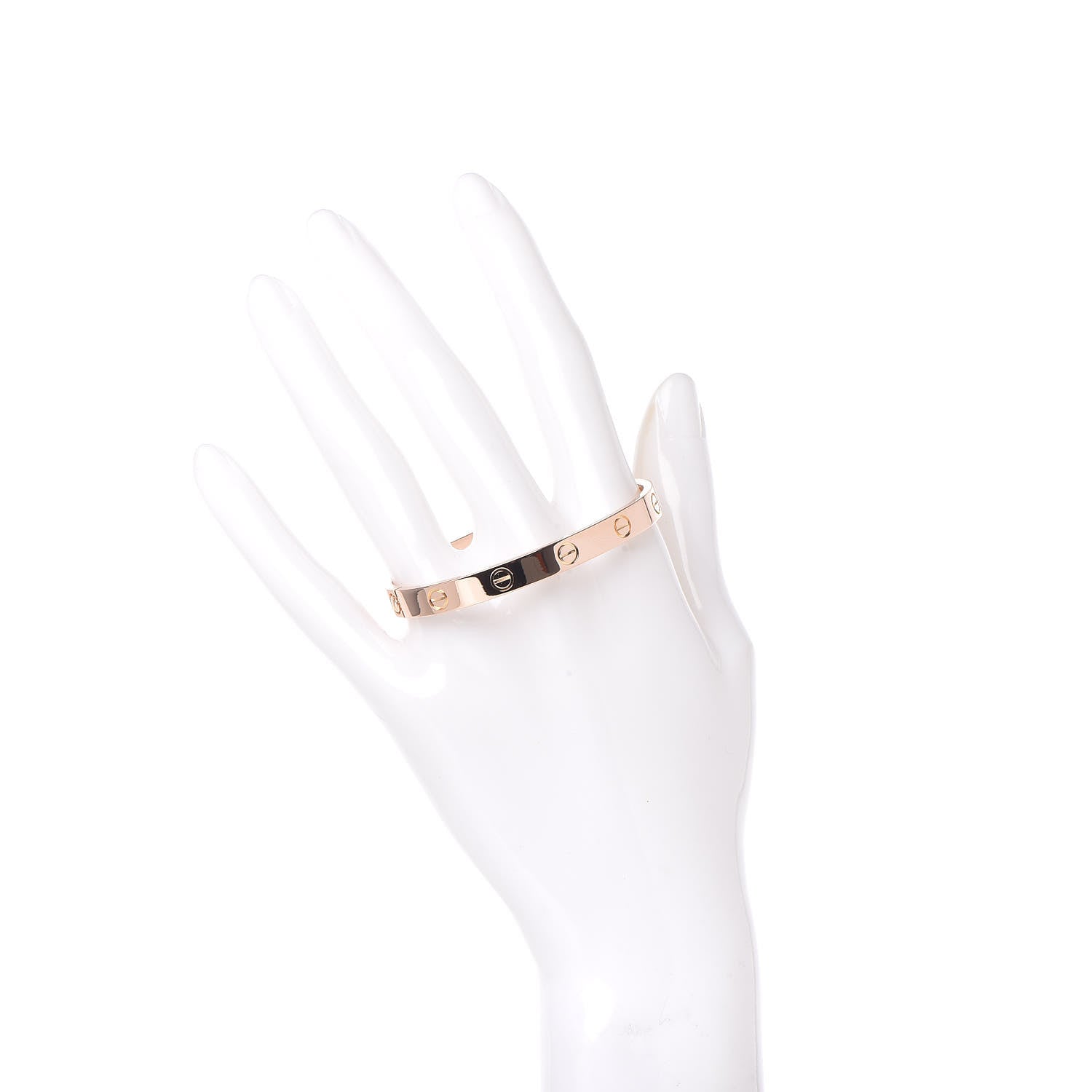 Cartier 18K Pink Gold LOVE Bracelet 16 2 of 7