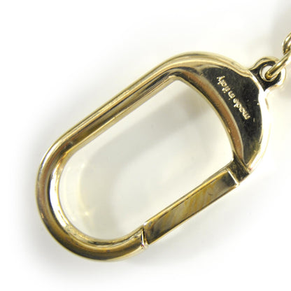 Christian Dior Resin Cannage Heart Charm Keychain 4 of 5