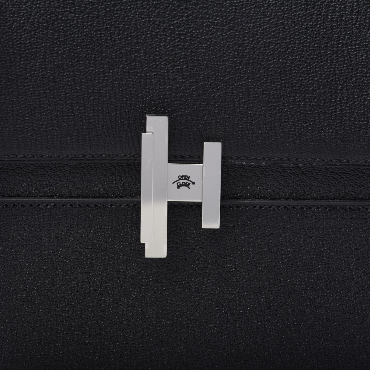 Chevre Mysore Cinhetic Boxy Top Handle Bag Black