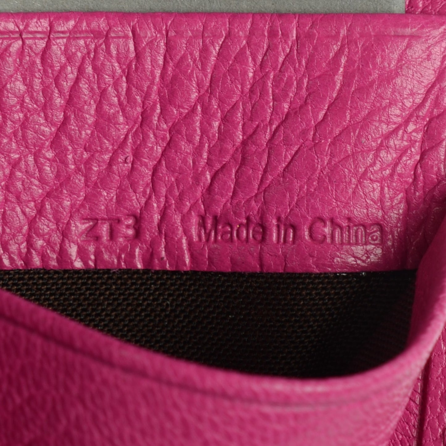 Glossy Goat Passport Cover Wallet Pink