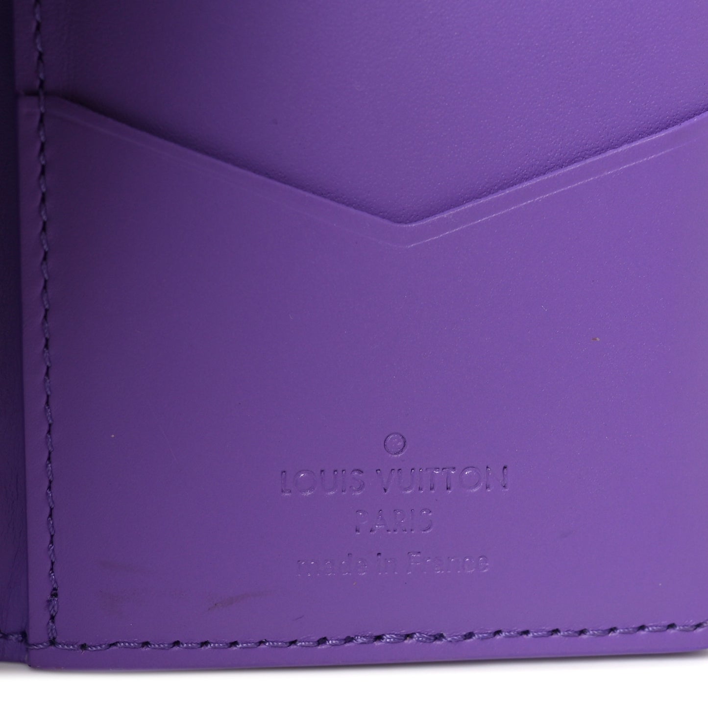 Taurillon Monogram Pocket Organizer Violet