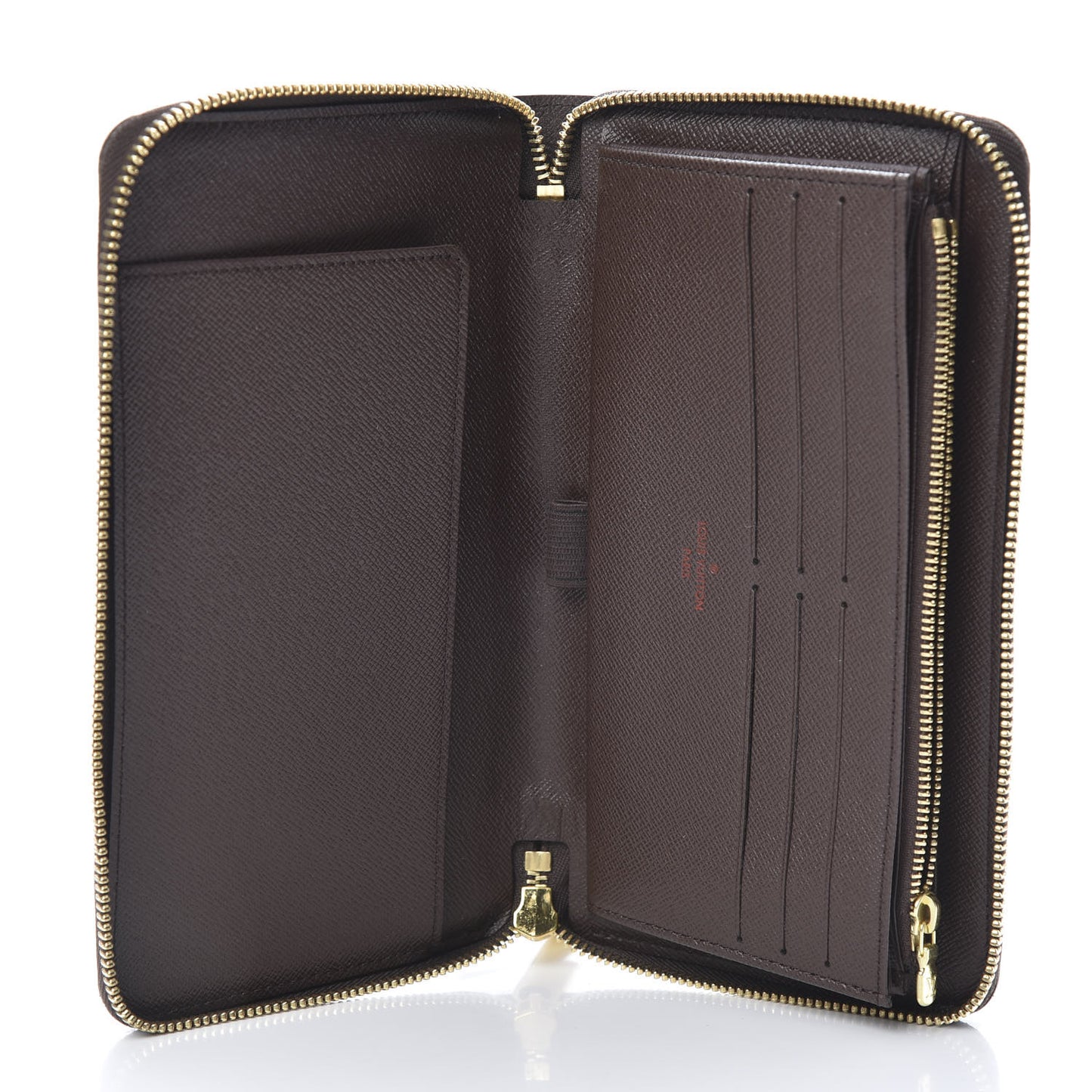 Damier Ebene Zippy Organizer Wallet
