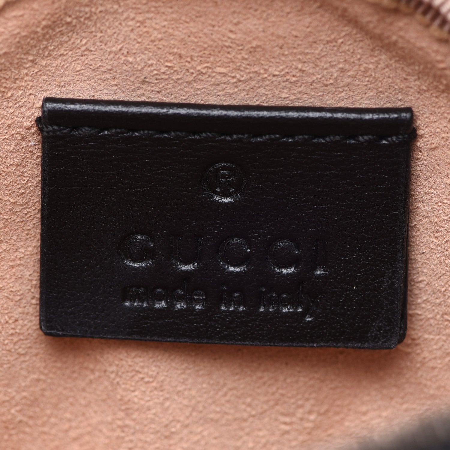 Gucci Calfskin Matelasse GG Marmont Round Mini Bag Black 6 of 9