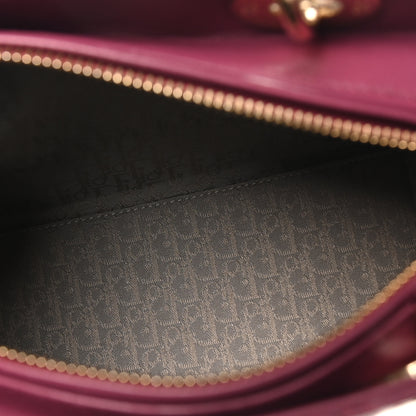 Christian Dior Lambskin Cannage Medium Lady Dior Purple 5 of 12
