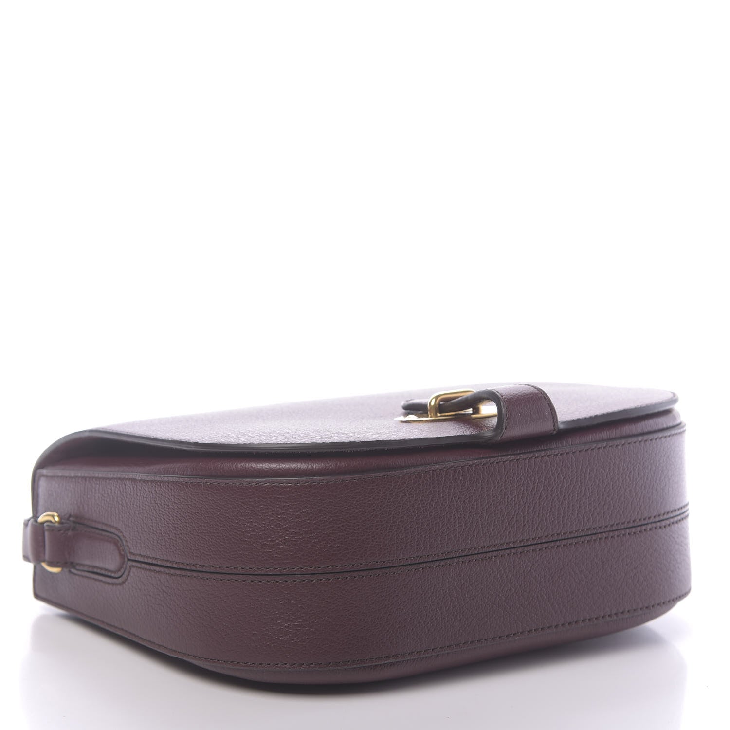 Mulberry Textured Goatskin Calfskin Tenby Shoulder Bag Burgundy 4 of 9