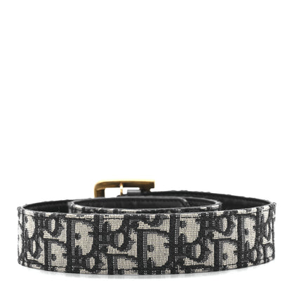 Christian Dior Oblique Diorquake Belt 75 Blue Multi 2 of 5