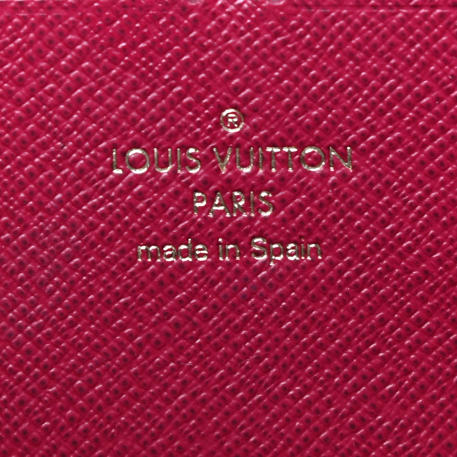 Louis Vuitton Monogram Clemence Wallet Fuchsia 6 of 7