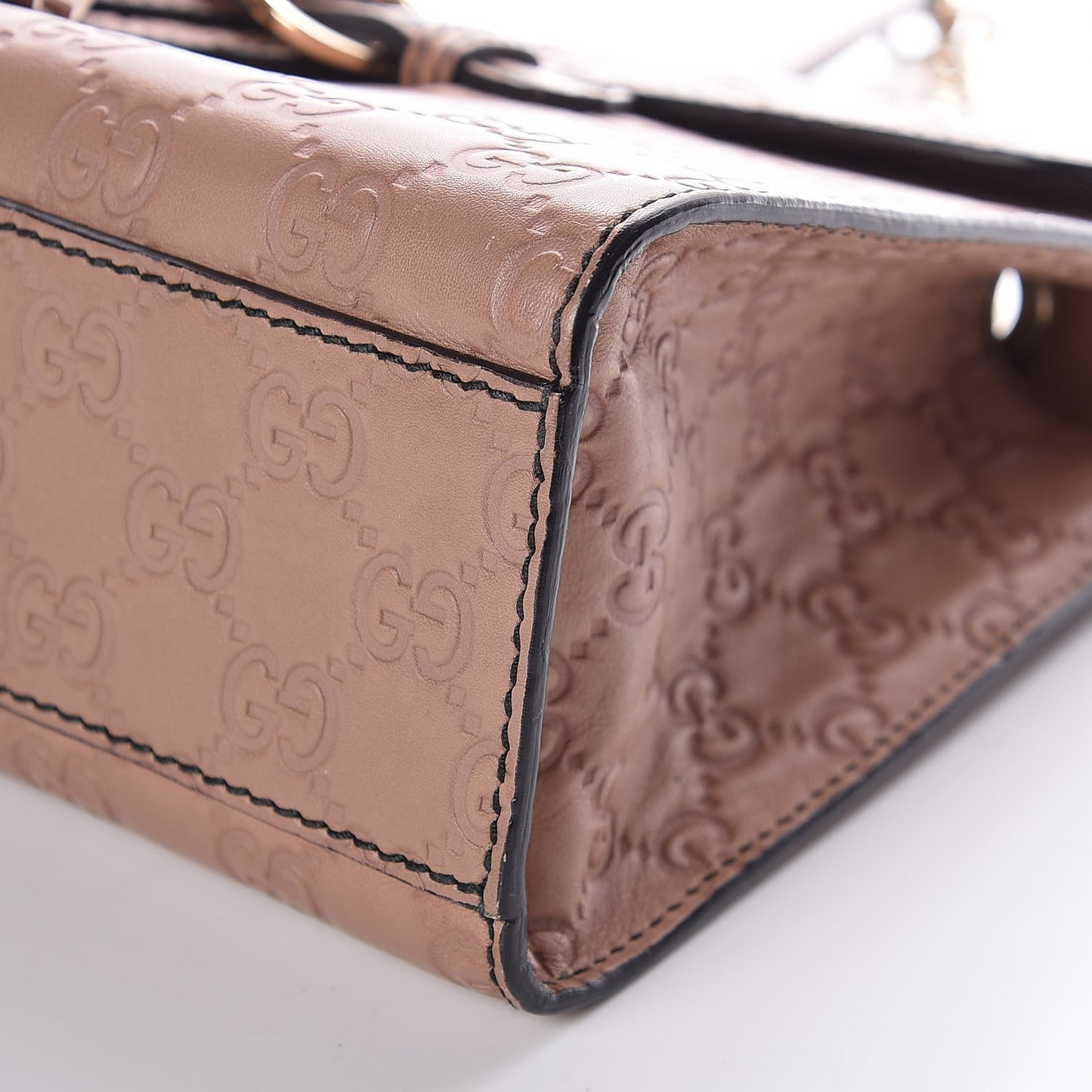 Guccissima Medium Emily Chain Shoulder Bag Camelia