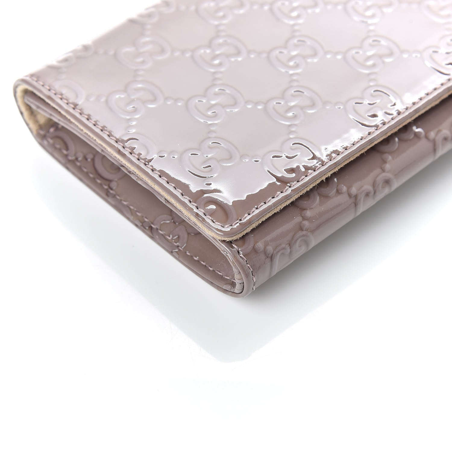 Gucci Patent Guccissima Small Broadway Clutch Lavender 6 of 8