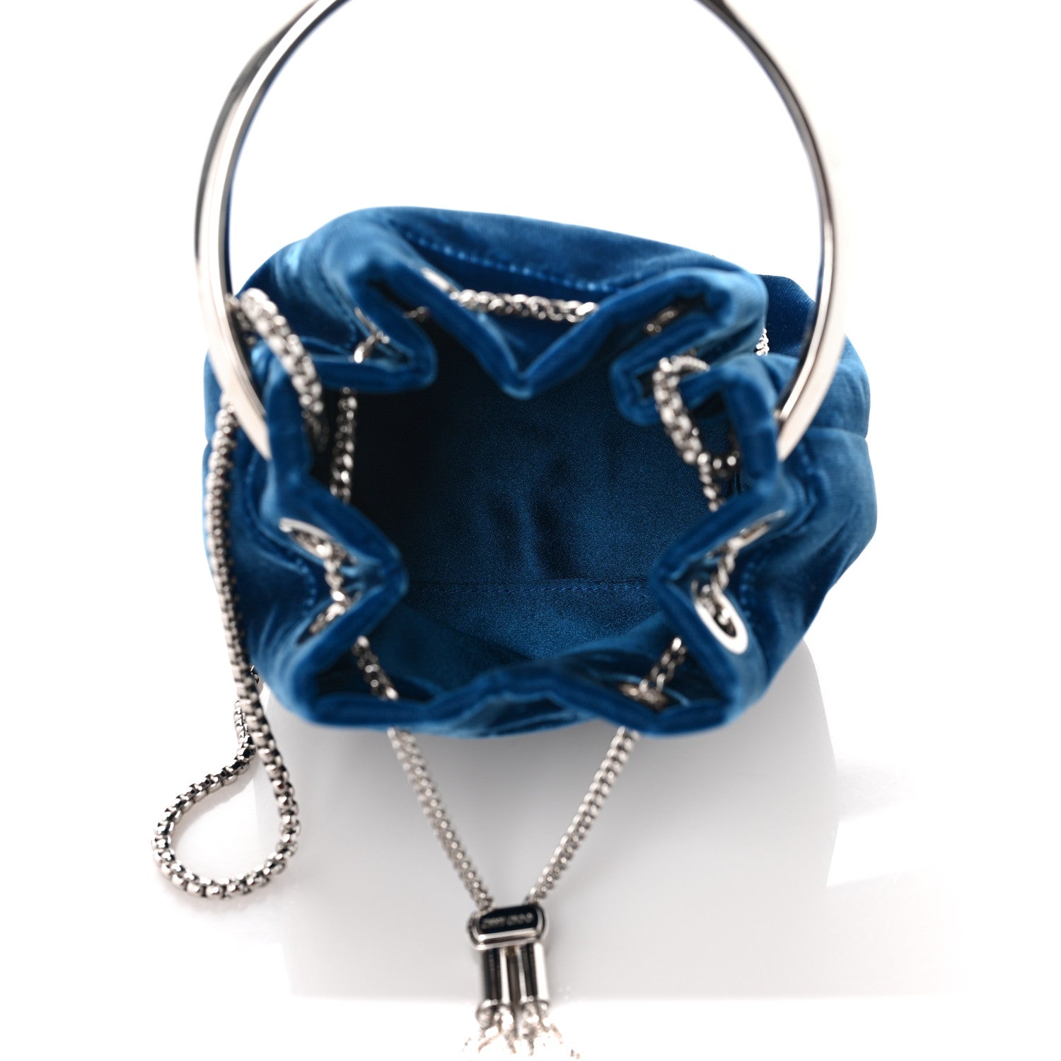 Jimmy Choo Velvet Bon Bon Bag Olympic 4 of 10