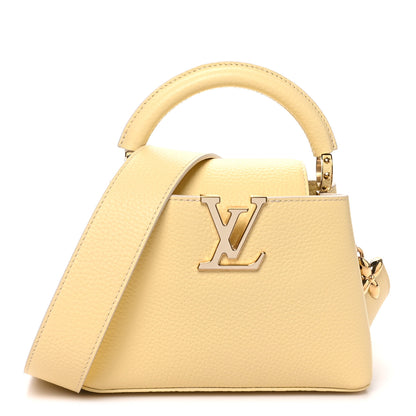 Louis Vuitton Taurillon MiniMe Capucines Mini Banane 2 of 10