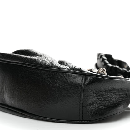 Balenciaga Agneau Arena Le Cagole Shoulder Bag XS Black 10 of 10