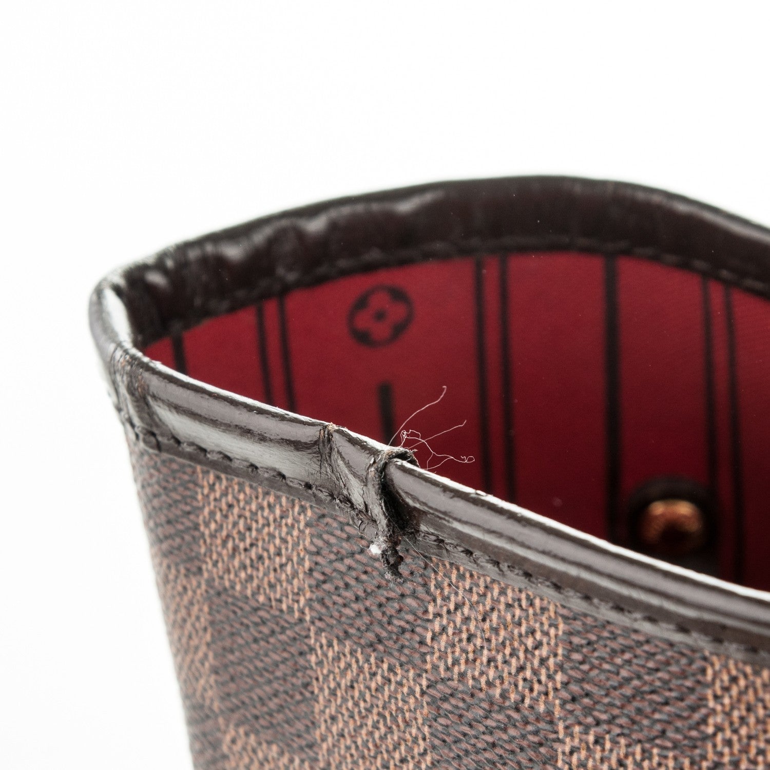 Louis Vuitton Damier Ebene Neverfull MM 8 of 9