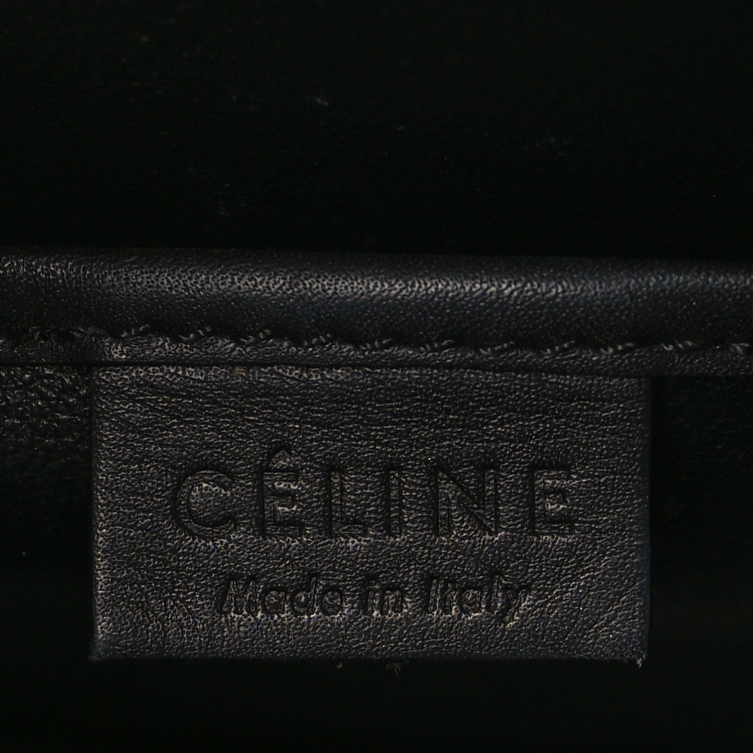 Celine Smooth Calfskin Nano Luggage Black 6 of 8