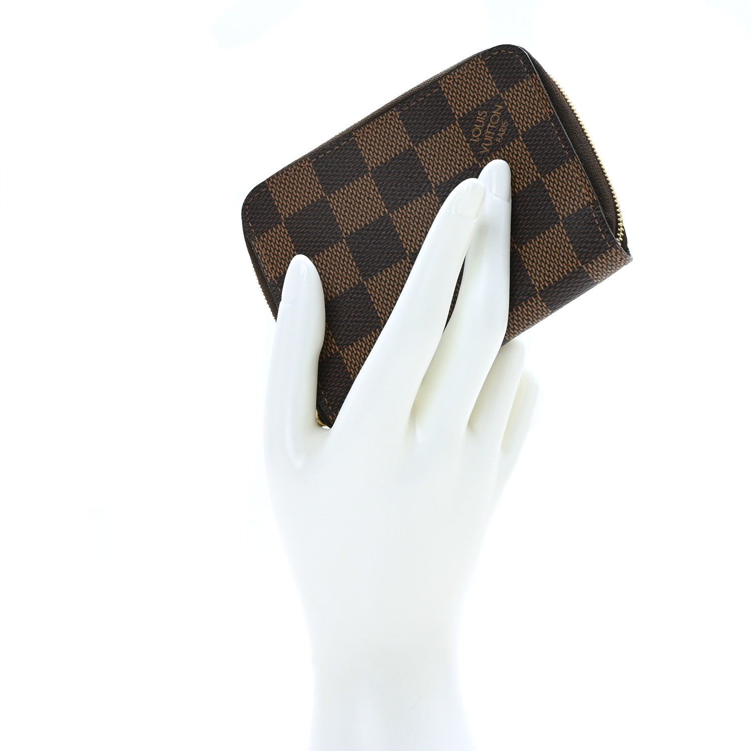 Louis Vuitton Damier Ebene Zippy Coin Purse 2 of 6