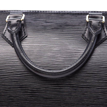 Louis Vuitton Epi Speedy 30 Black 13 of 14