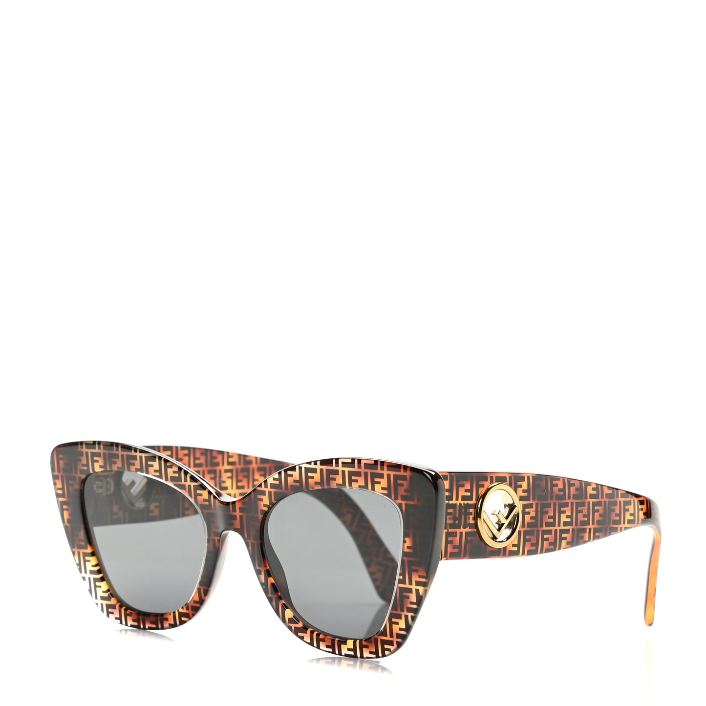 Acetate F is Fendi FF 51mm Cat Eye Sunglasses 0327/S Tortoise Camouflage