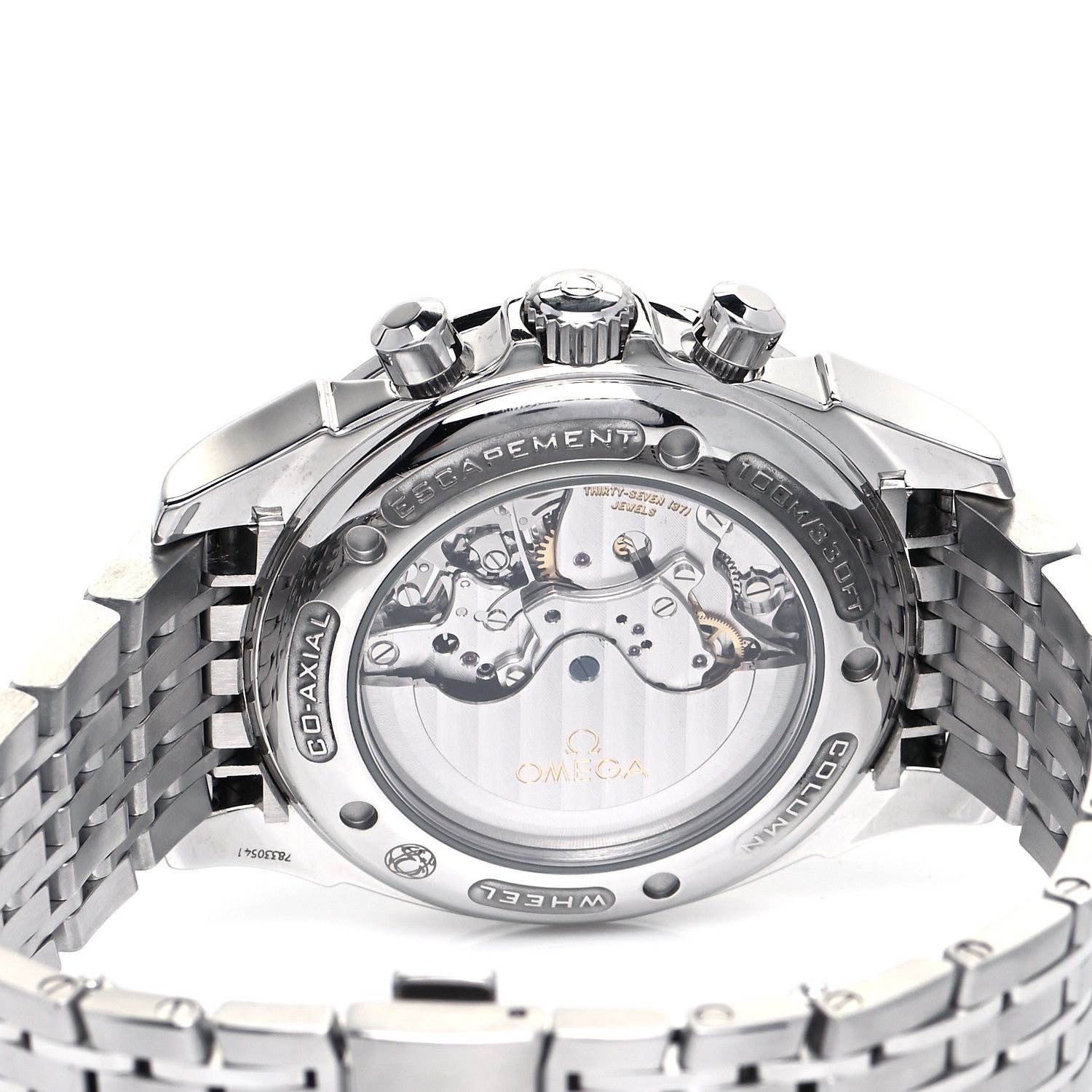 Omega Stainless Steel 41mm De Ville Chronoscope Co-axial Automatic Watch 4550.30 4 of 5