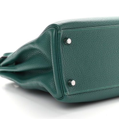 Hermes Taurillon Clemence Kelly Retourne 28 Malachite 8 of 10