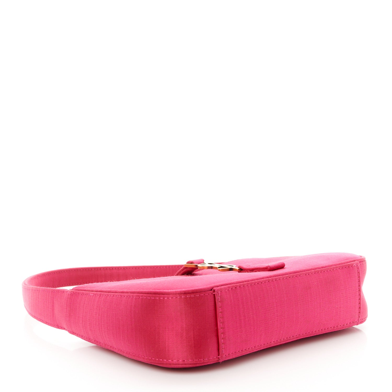 Saint Laurent Satin Le 5 A 7 Mini Hobo Guava Pink 4 of 11
