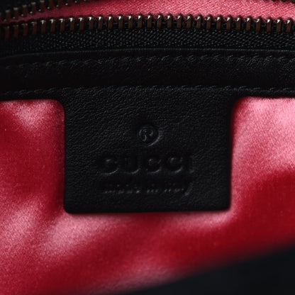 Gucci Velvet Matelasse Medium GG Marmont Shoulder Bag Black 6 of 9