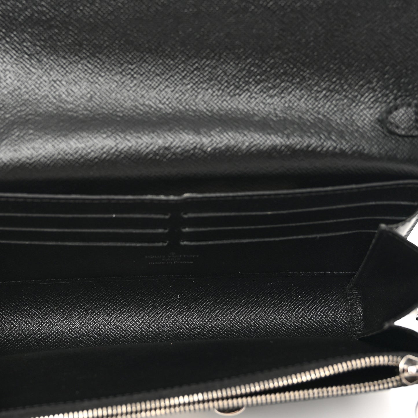 Epi Twist Chain Wallet Black